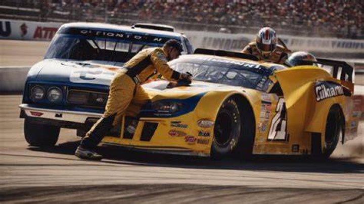 Why do NASCAR drivers push other cars?