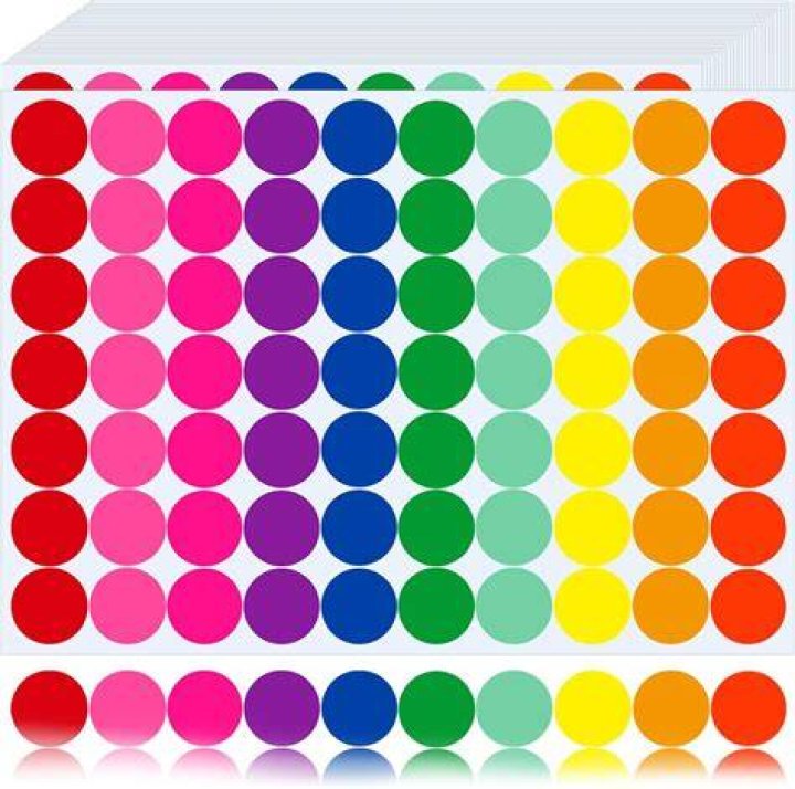 Why do new tyres have Coloured dots?