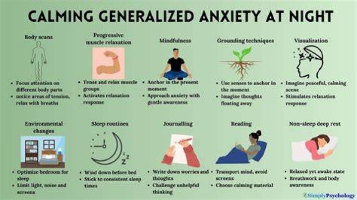Why does Benadryl calm anxiety?