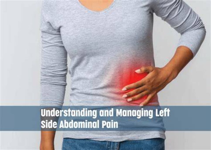 Why does my lower left side hurt?