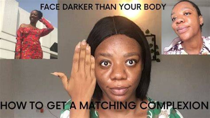 Why my daughter is getting dark?