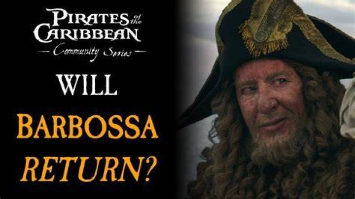 Will barbossa come back?